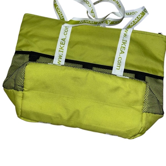 Retired IKEA Kylvaska large soft cooler bag lime green insulated - Picture 5 of 7
